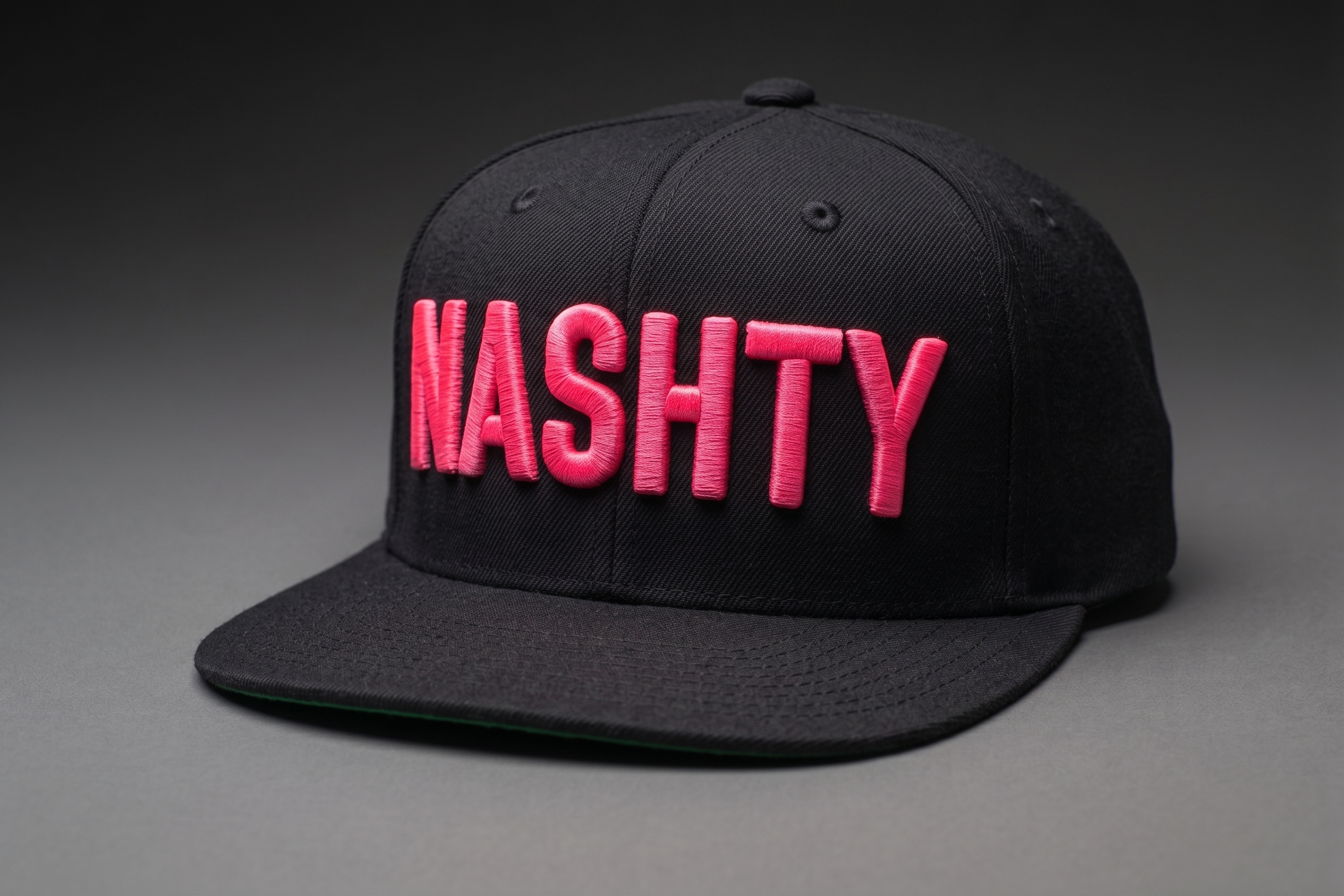 NASHTY Black w/ Pink Letters